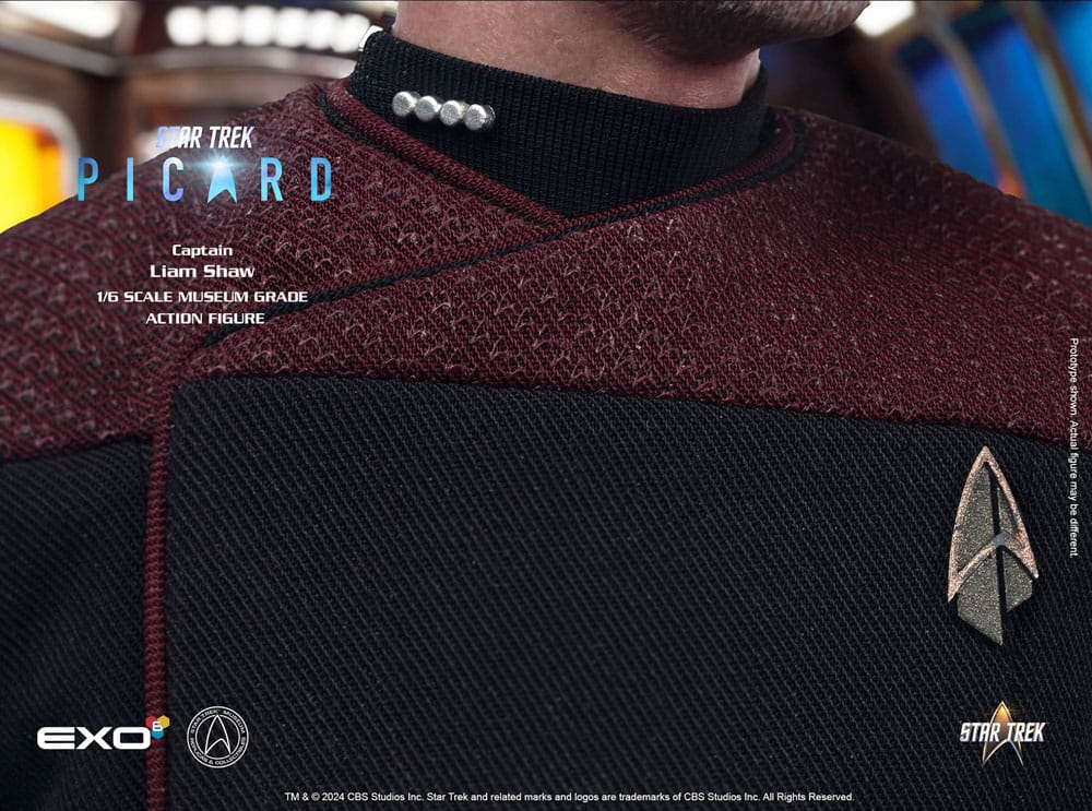 EXO-6 Star Trek Picard Captain Liam Shaw 1/6 Actionfigur