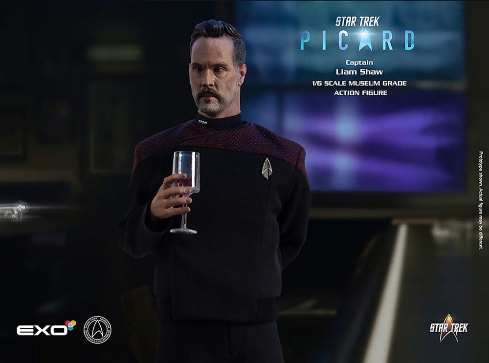 EXO-6 Star Trek Picard Captain Liam Shaw 1/6 Actionfigur