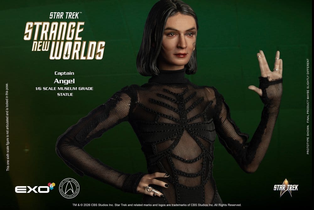 EXO-6 Star Trek Strange New Worlds Captain Angel Mixed Media Figur 1/6 Figur