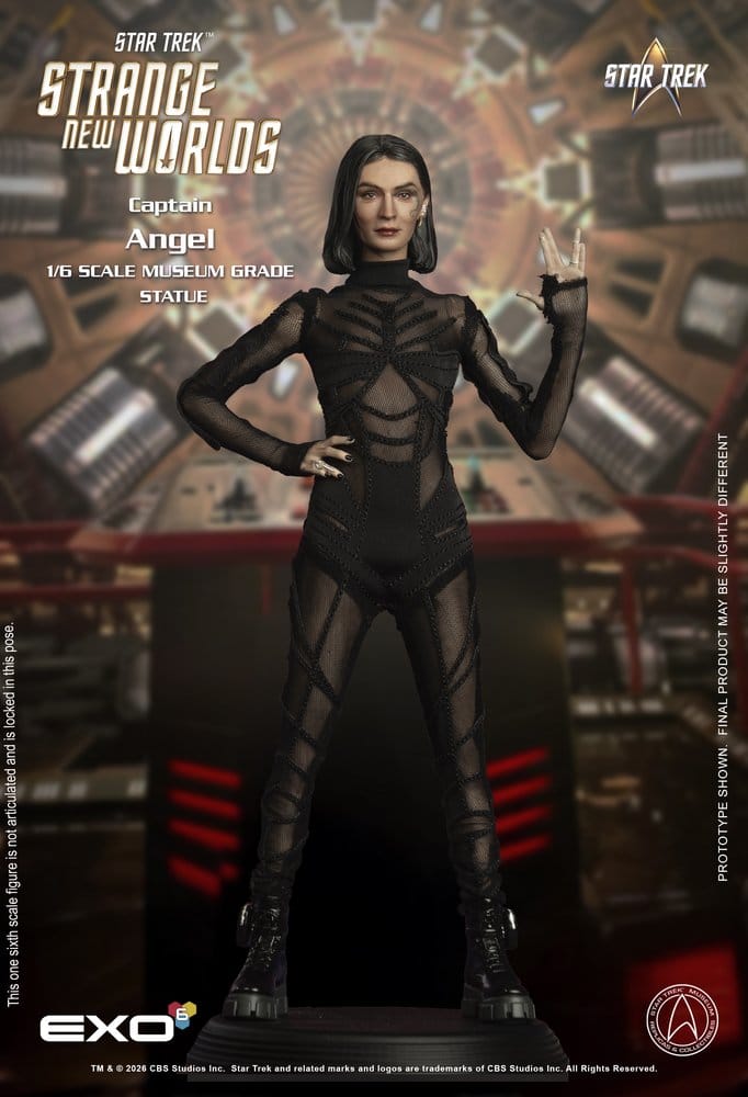 EXO-6 Star Trek Strange New Worlds Captain Angel Mixed Media Figur 1/6 Figur