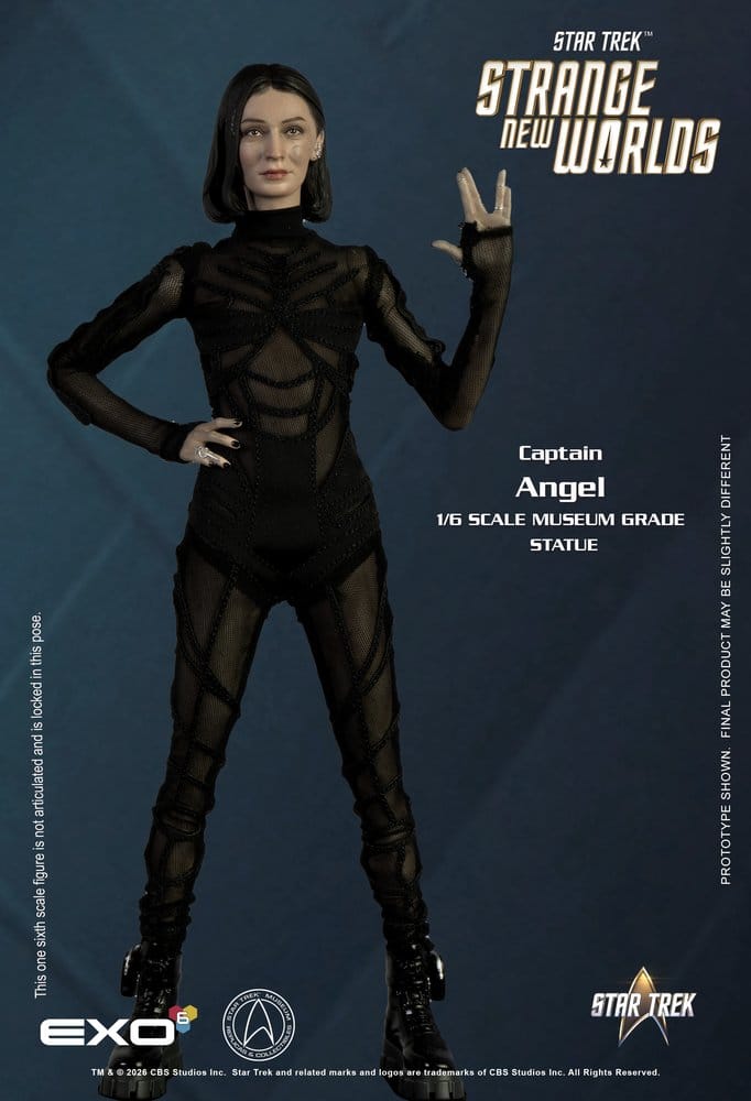 EXO-6 Star Trek Strange New Worlds Captain Angel Mixed Media Figur 1/6 Figur