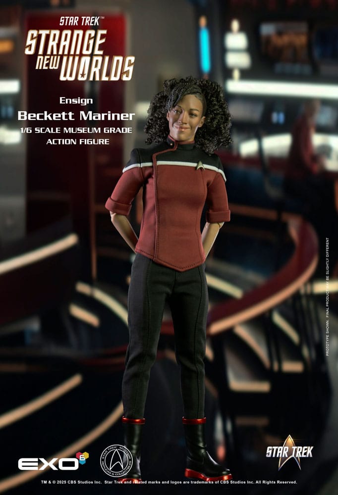 EXO-6 Star Trek Strange New Worlds Ensign Mariner Beckett 1/6 Actionfigur