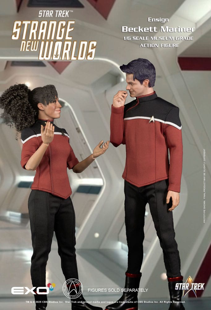 EXO-6 Star Trek Strange New Worlds Ensign Mariner Beckett 1/6 Actionfigur