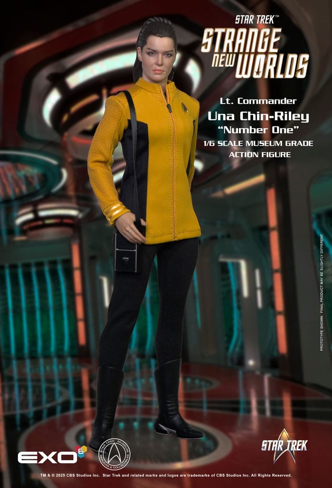 EXO-6 Star Trek Strange New Worlds Lt. Com Una Chin-Riley 1/6 Actionfigur