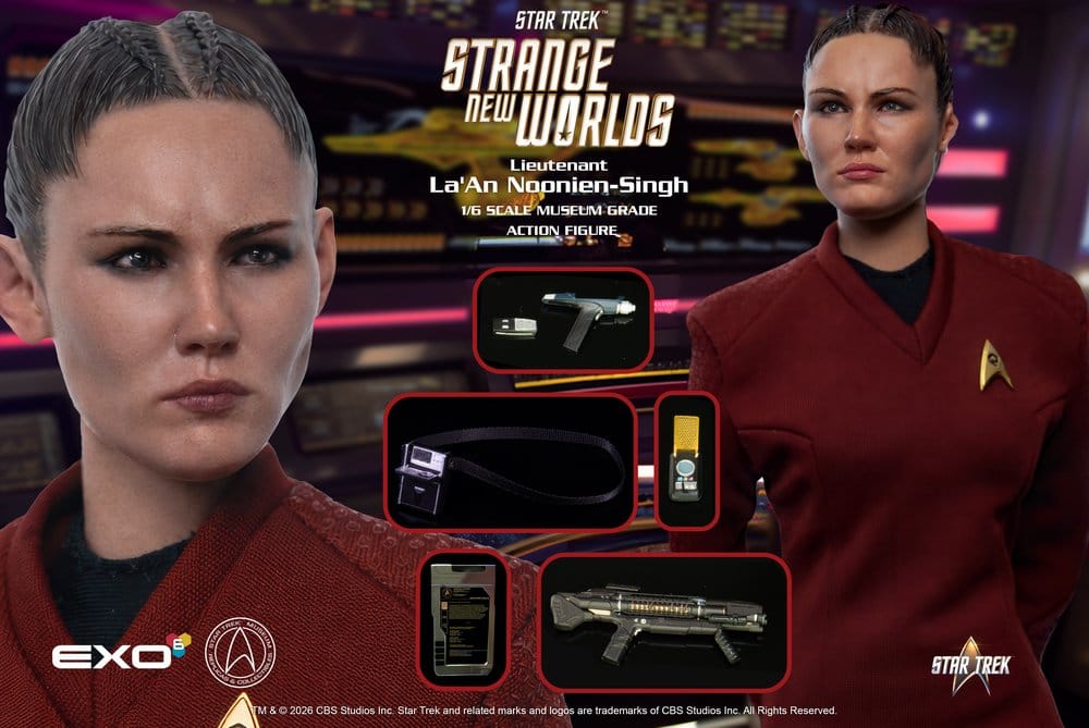 EXO-6 Star Trek Strange New Worlds Lt. La’An Noonien-Singh 1/6 Actionfigur