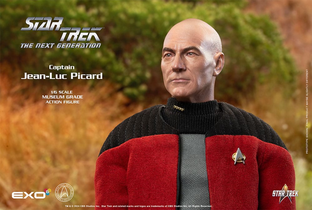 EXO-6 Star Trek The Next Generation Captain Jean-Luc Picard (Essential Darmok Uniform) 1/6 Actionfigur