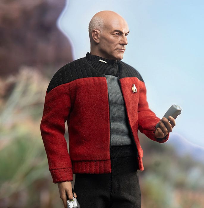 EXO-6 Star Trek The Next Generation Captain Jean-Luc Picard (Essential Darmok Uniform) 1/6 Actionfigur