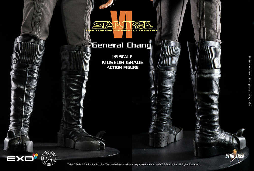 EXO-6 Star Trek VI Das unentdeckte Land General Chang 1/6 Actionfigur