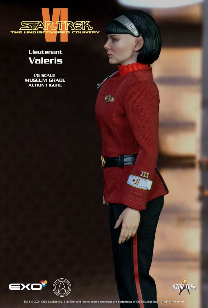 EXO-6 Star Trek VI Das unentdeckte Land Lieutenant Valeris 1/6 Actionfigur