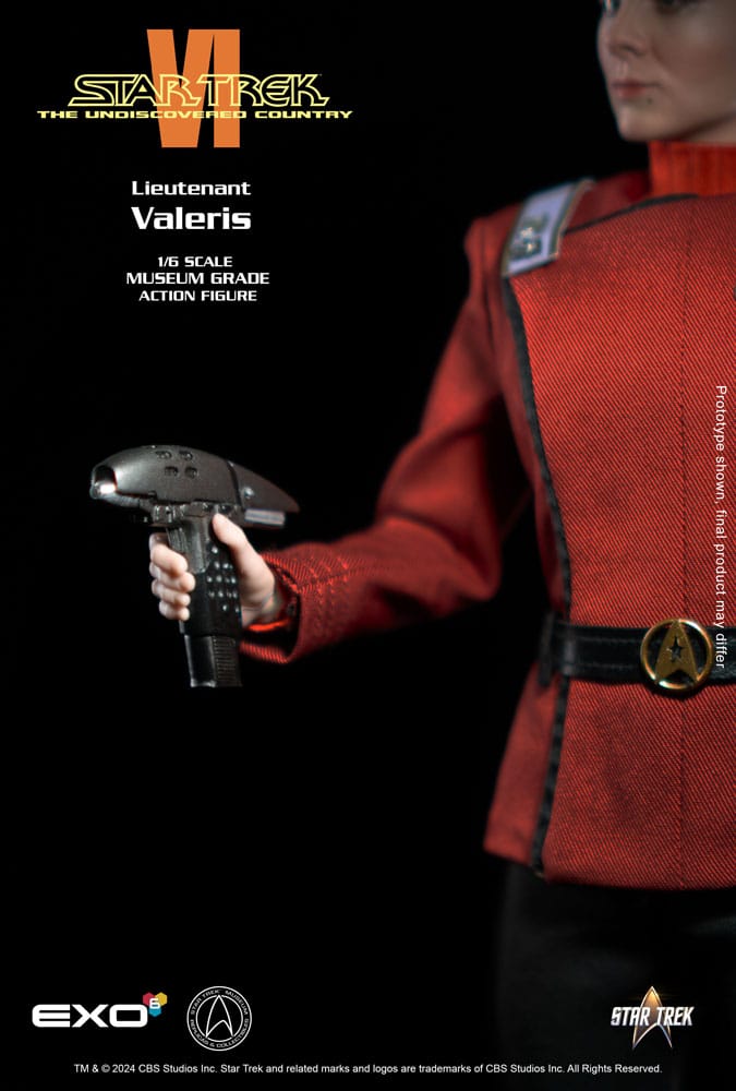 EXO-6 Star Trek VI Das unentdeckte Land Lieutenant Valeris 1/6 Actionfigur