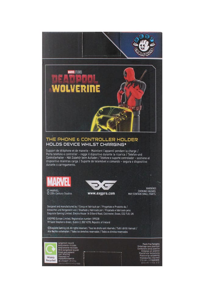 Exquisite Gaming Marvel Symbiote Deadpool 3 R.E.S.T Collectable Cable Guys Lade-Halter