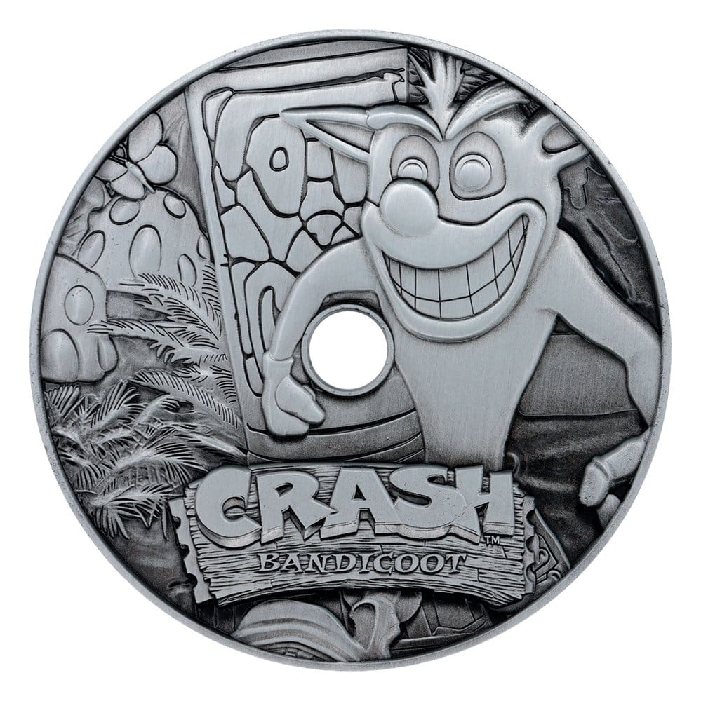 FaNaTtik Crash Bandicoot Metal CD-ROM Collectible Limited Edition Replik