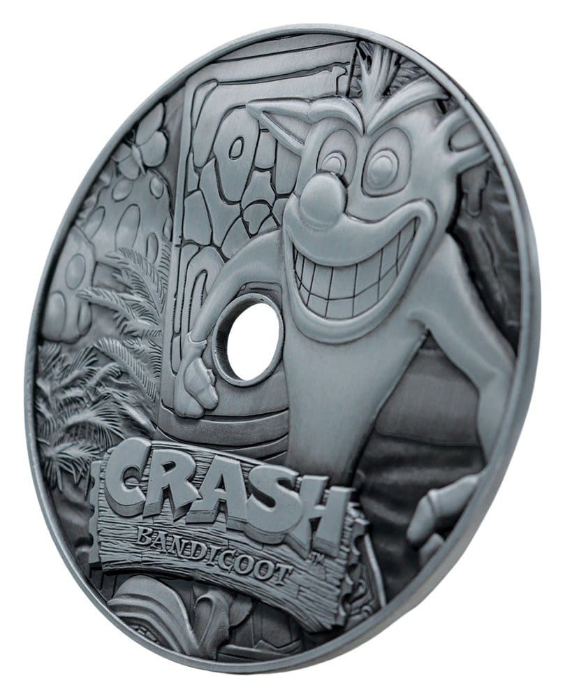 FaNaTtik Crash Bandicoot Metal CD-ROM Collectible Limited Edition Replik