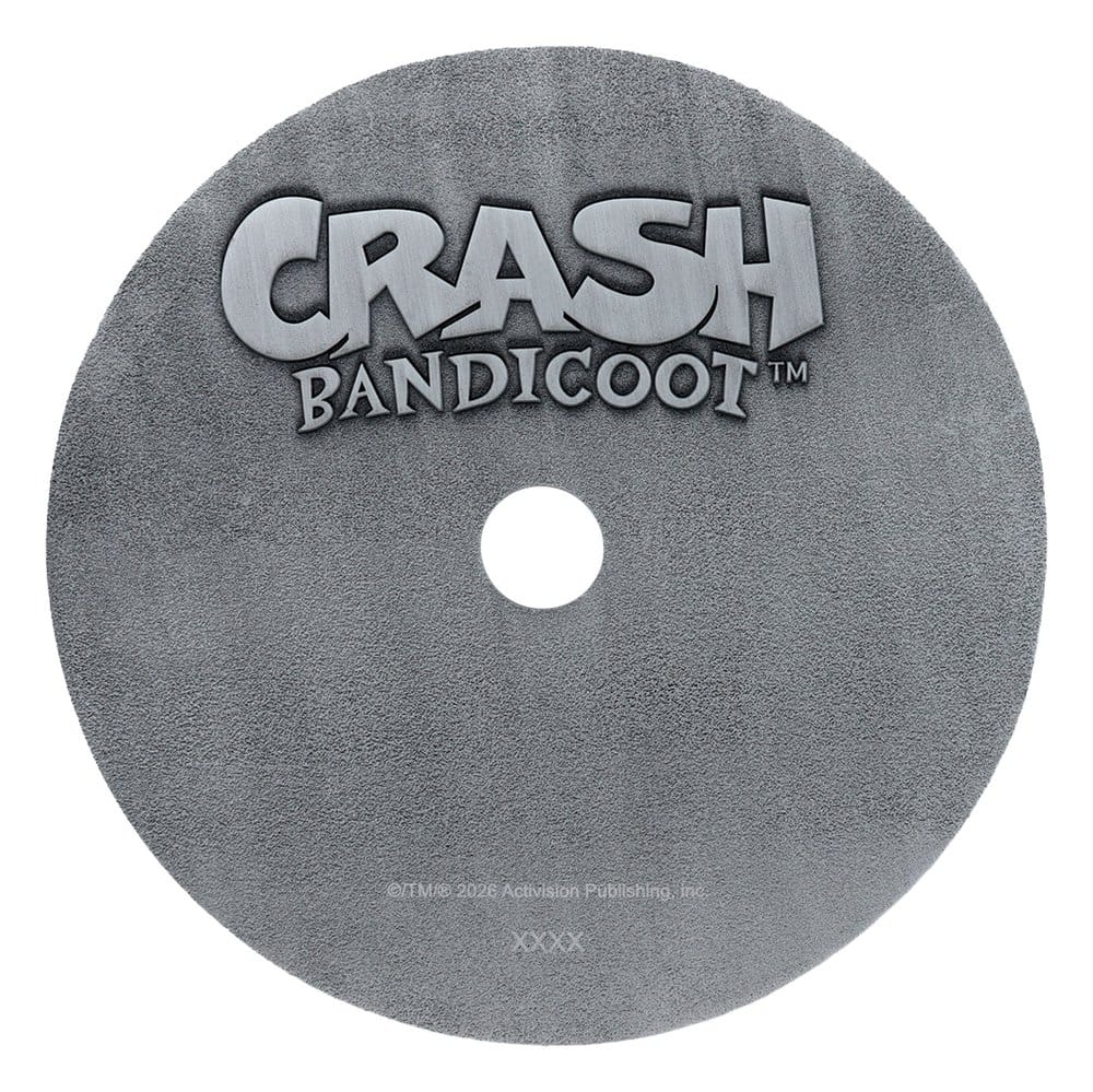 FaNaTtik Crash Bandicoot Metal CD-ROM Collectible Limited Edition Replik