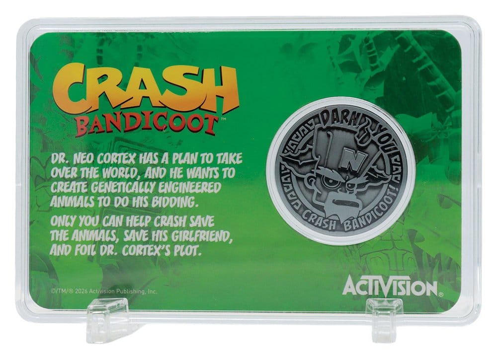 FaNaTtik Crash Bandicoot Presentation Limited Edition Sammelmünze