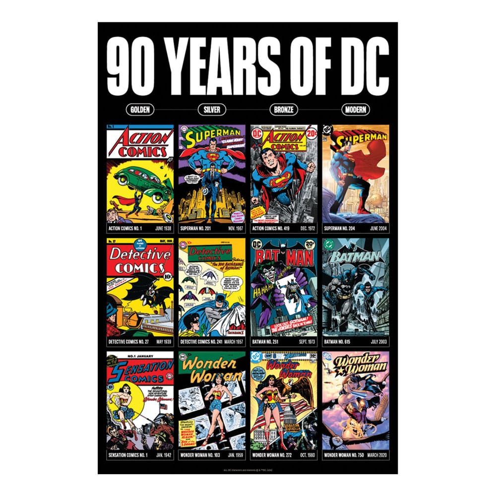FaNaTtik DC Comics 90 Years Limited Edition Kunstdruck