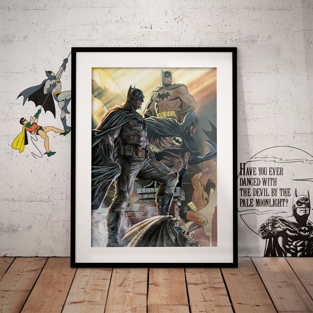 FaNaTtik DC Comis Batman 85th Anniversary Limited Edition Kunstdruck