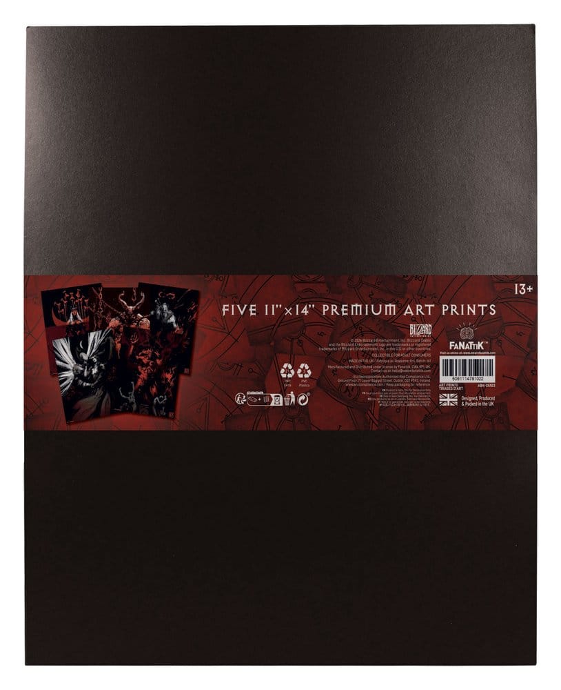 FaNaTtik Diablo Set of Five Limited Edition Kunstdruck