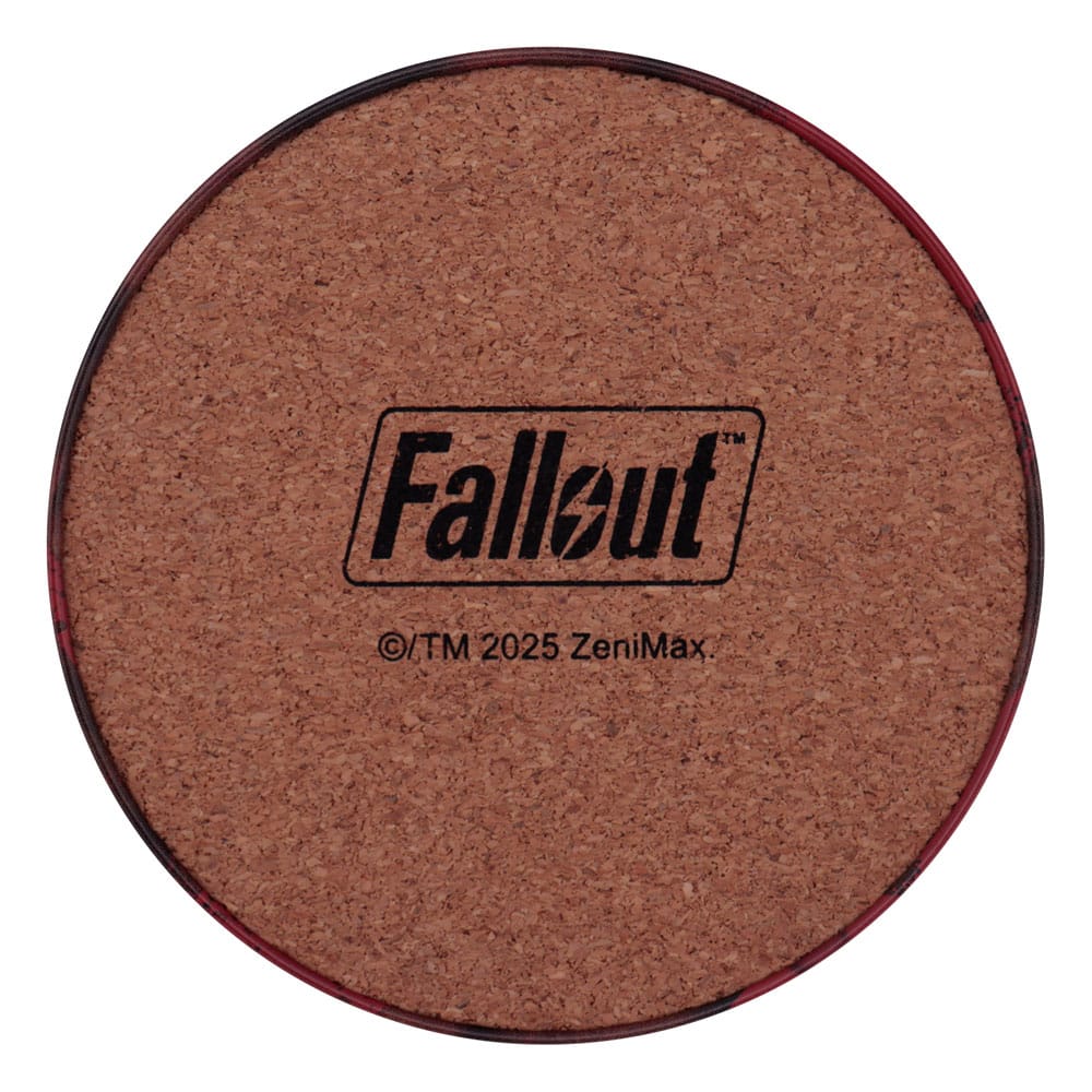 FaNaTtik Fallout Metal Drinks 4er-Pack Untersetzer