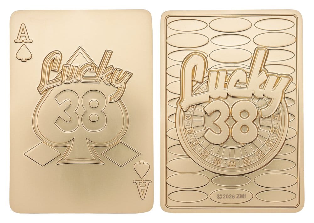 FaNaTtik Fallout New Vegas Lucky 38 Imitation Gold Casino Set Limited Edition Replik