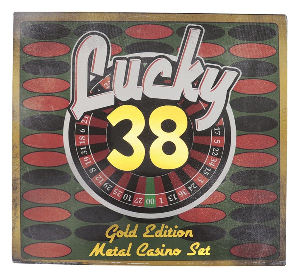 FaNaTtik Fallout New Vegas Lucky 38 Imitation Gold Casino Set Limited Edition Replik
