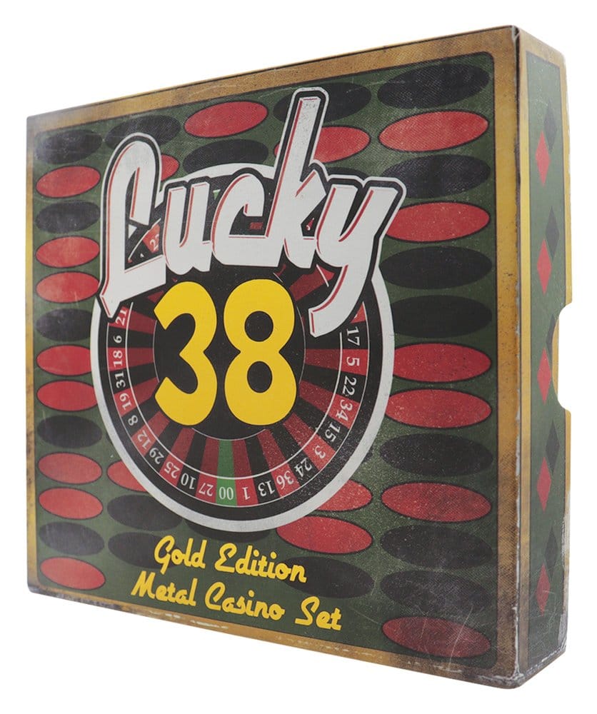 FaNaTtik Fallout New Vegas Lucky 38 Imitation Gold Casino Set Limited Edition Replik
