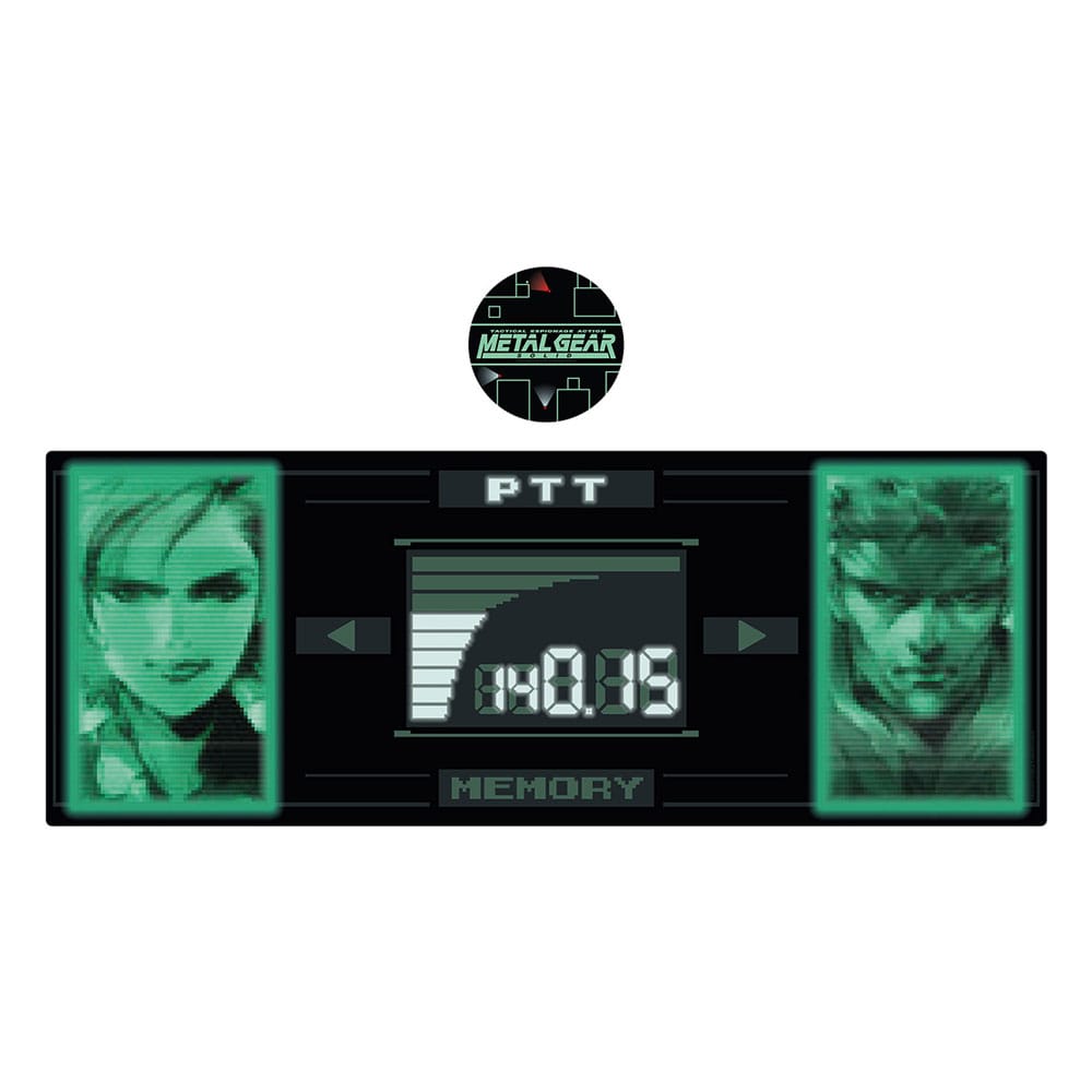 FaNaTtik Metal Gear Solid Solid Snake x Raiden Limited Edition Schreibtischunterlage & Untersetzer Set