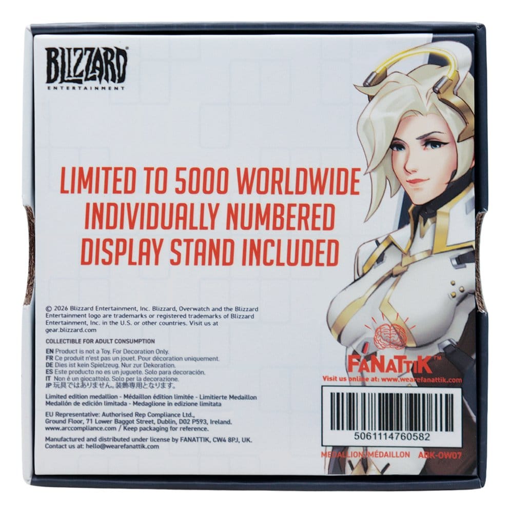 FaNaTtik Overwatch Mercy Limited Edition Medaille
