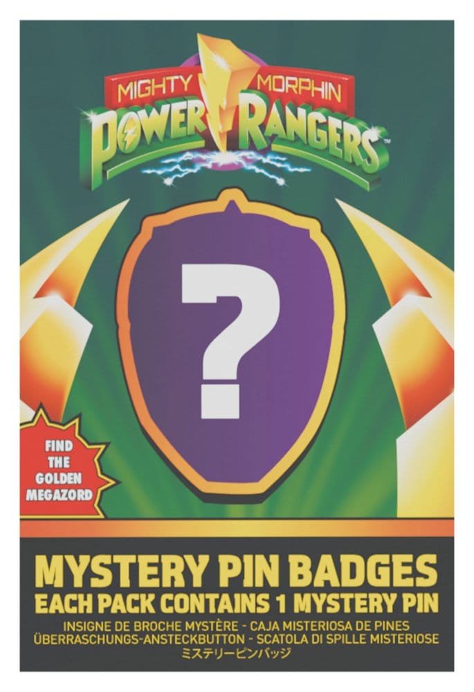 FaNaTtik Power Rangers Mystery Ansteck-Pins Blind Box Sortiment (12)