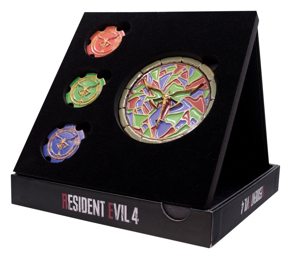 FaNaTtik Resident Evil 4 Church Puzzle Medallion Set Replik