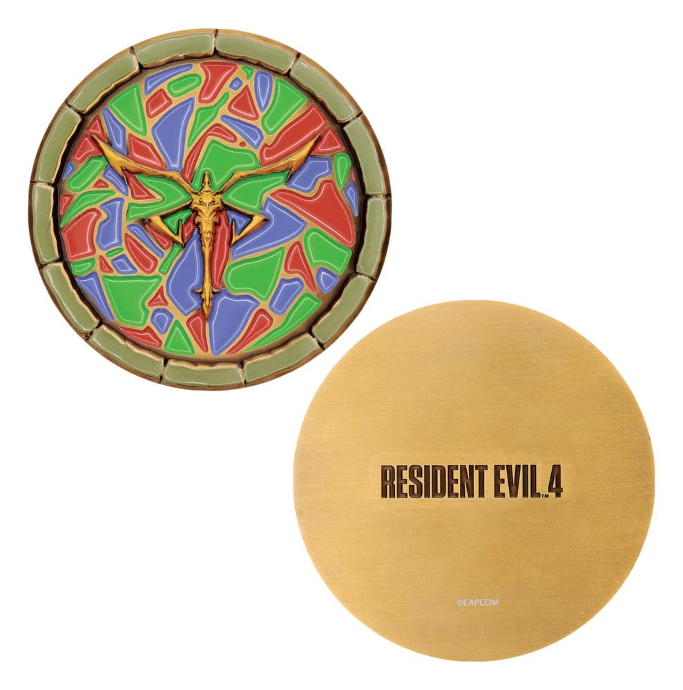 FaNaTtik Resident Evil 4 Church Puzzle Medallion Set Replik