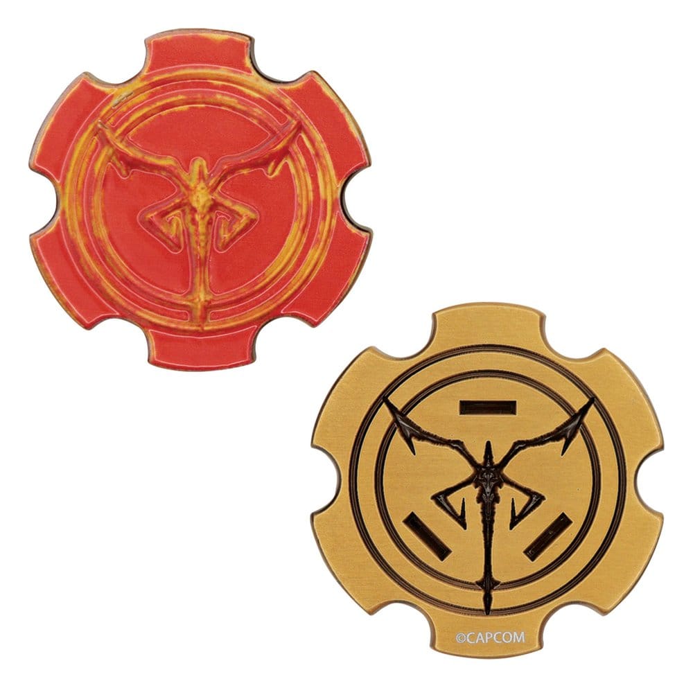 FaNaTtik Resident Evil 4 Church Puzzle Medallion Set Replik