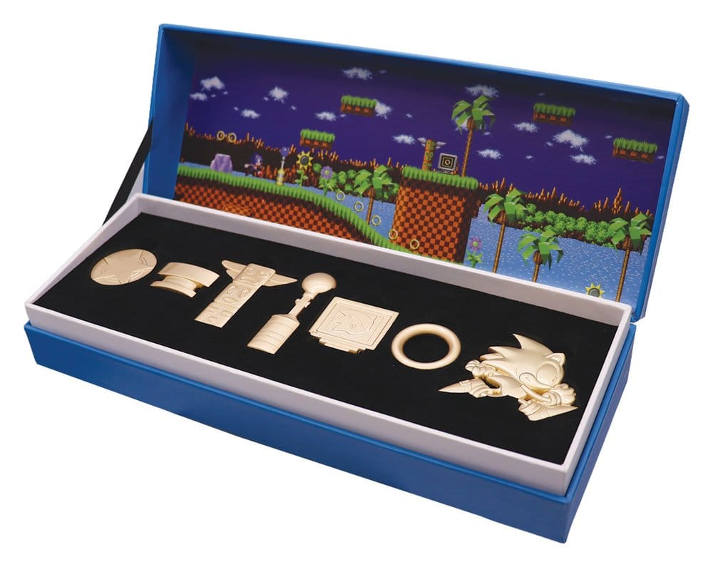 FaNaTtik Sonic the Hedgehog Commemorative Icons Set Limited Edition Replik