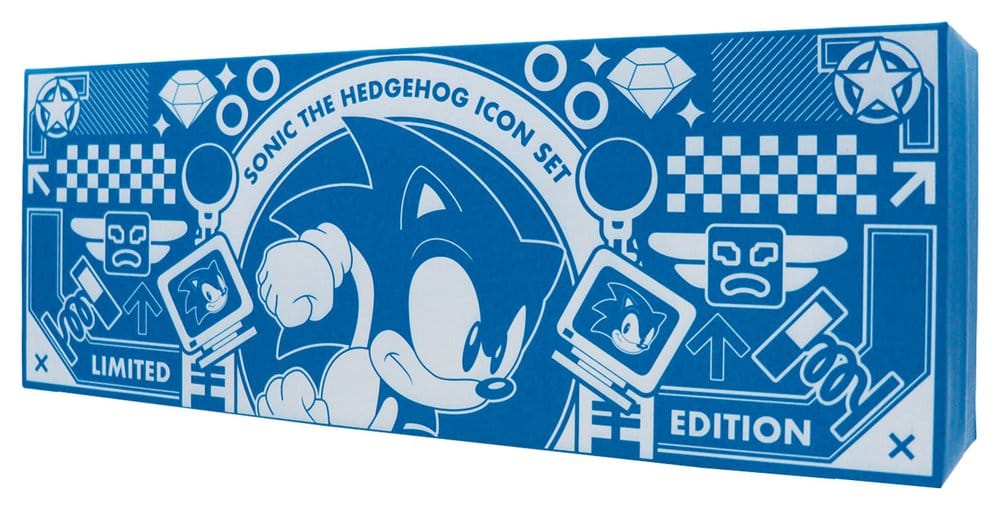 FaNaTtik Sonic the Hedgehog Commemorative Icons Set Limited Edition Replik
