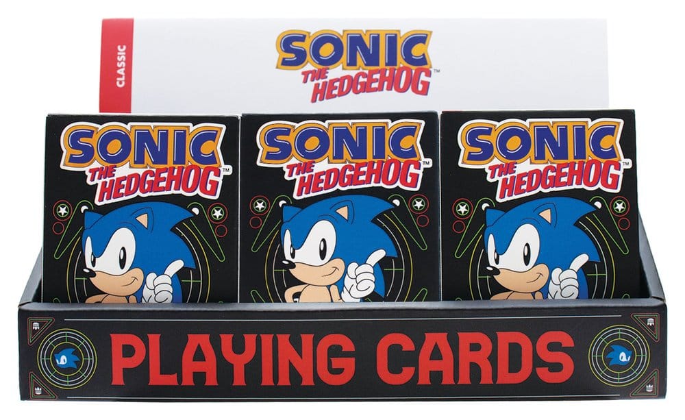 FaNaTtik Sonic the Hedgehog Display (12 Packs) Spielkarten