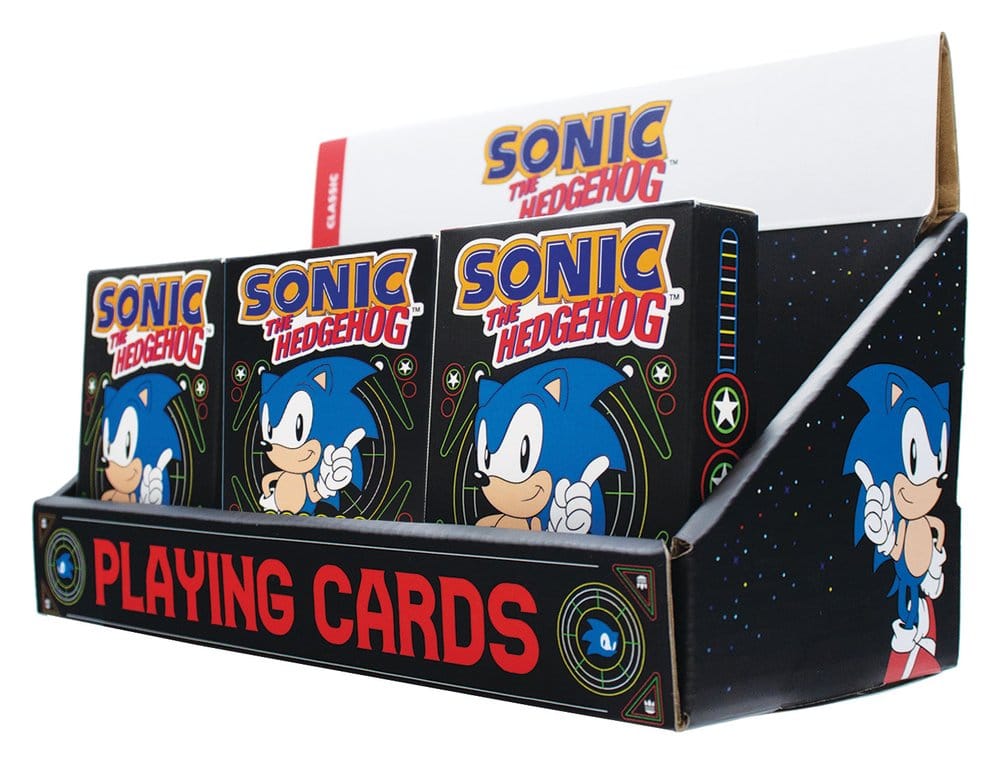 FaNaTtik Sonic the Hedgehog Display (12 Packs) Spielkarten