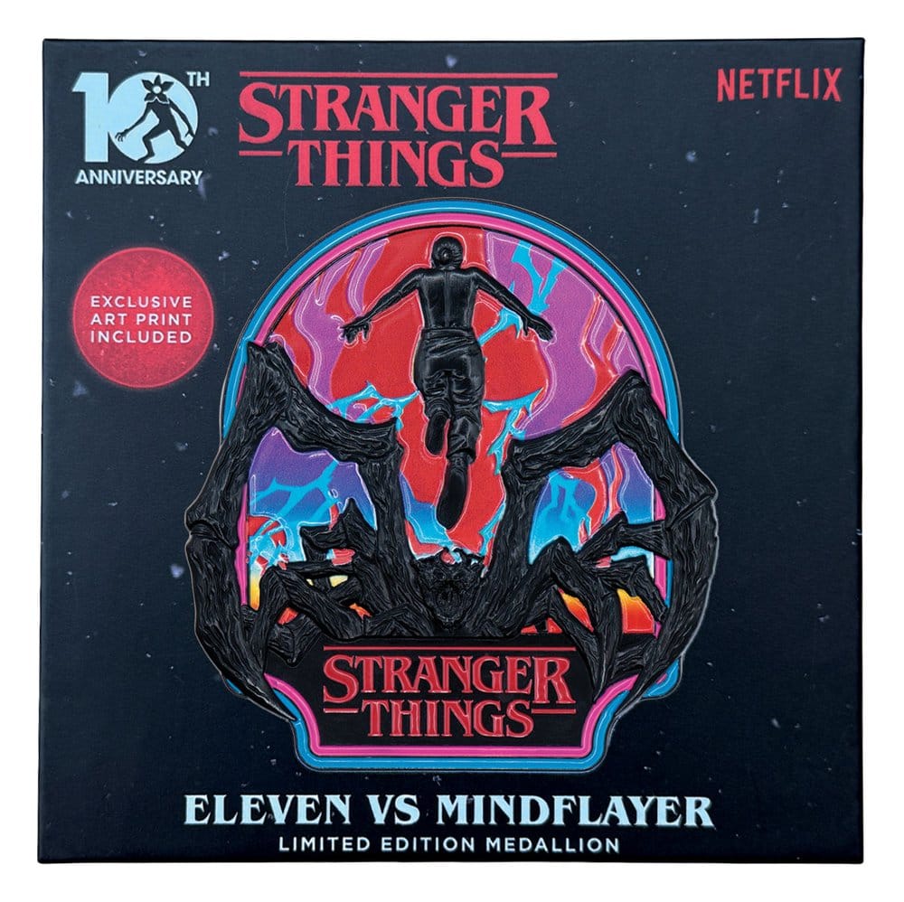 FaNaTtik Stranger Things Eleven & Mind Flayer Limited Edition Medaille