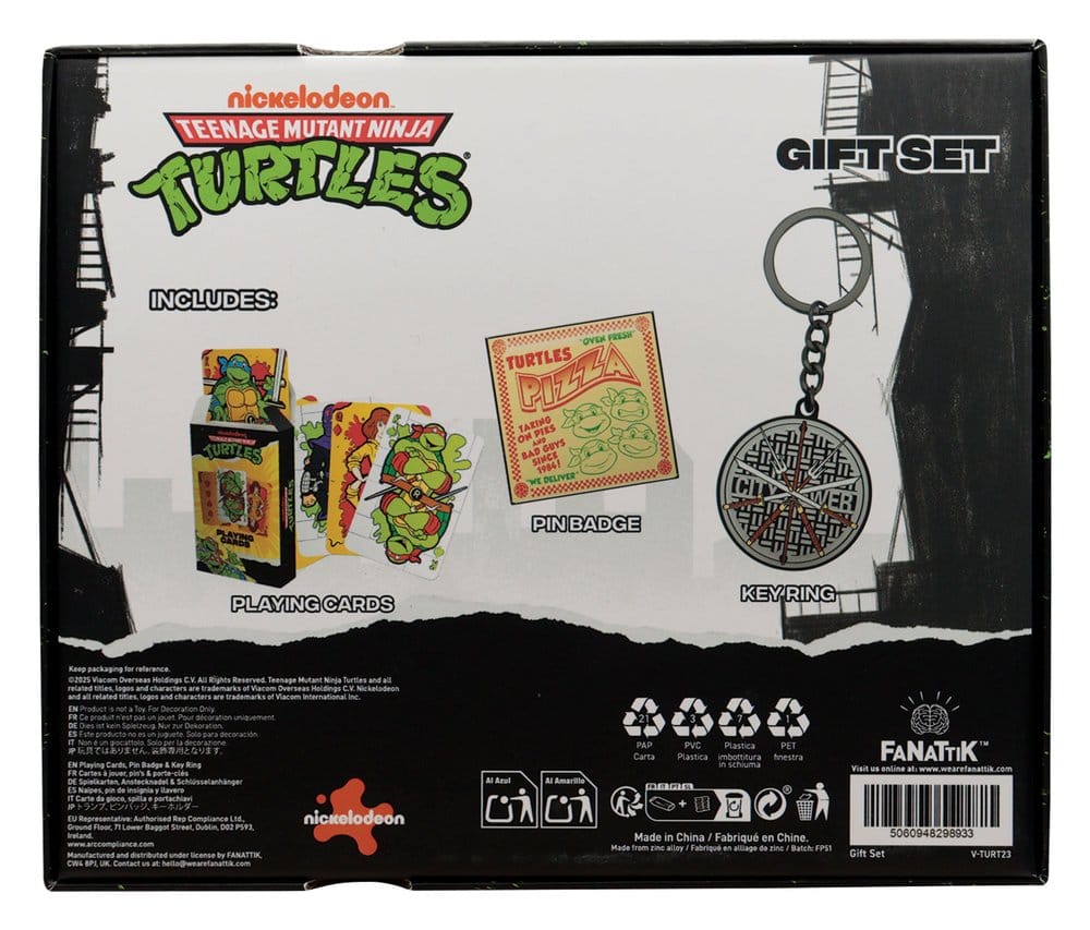 FaNaTtik Teenage Mutant Ninja Turtles Cowabunga Geschenkebox
