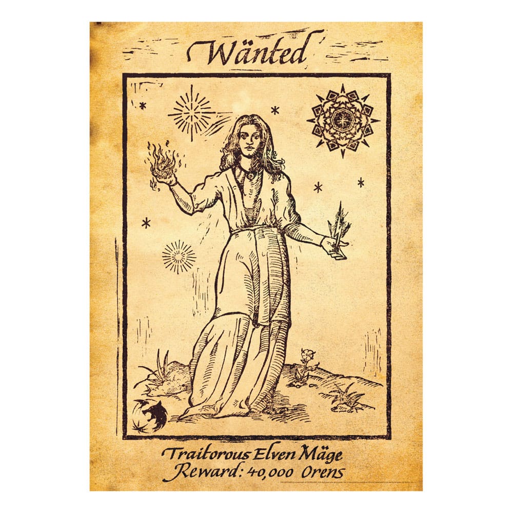 FaNaTtik The Witcher Limited Edition Kunstdruck