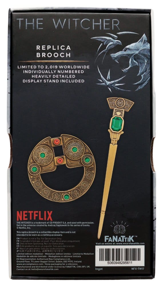 FaNaTtik The Witcher Renfri’s Brooch 1/1 Replik