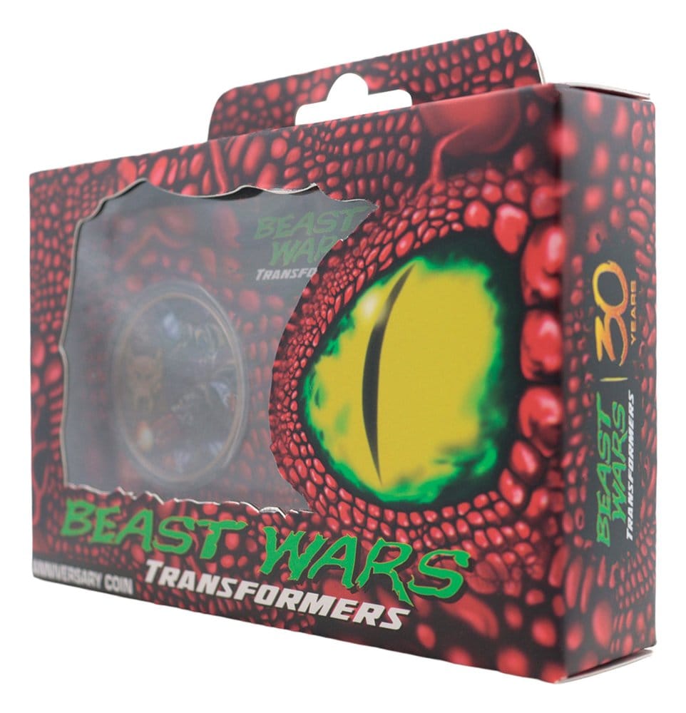 FaNaTtik Transformers Beast Wars 30th Anniversary Limited Edition Sammelmünze