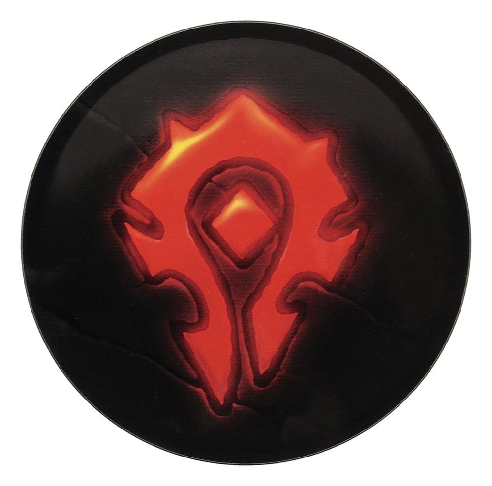 FaNaTtik World Of Warcraft 4er-Pack Bedrucktes Metall Untersetzer