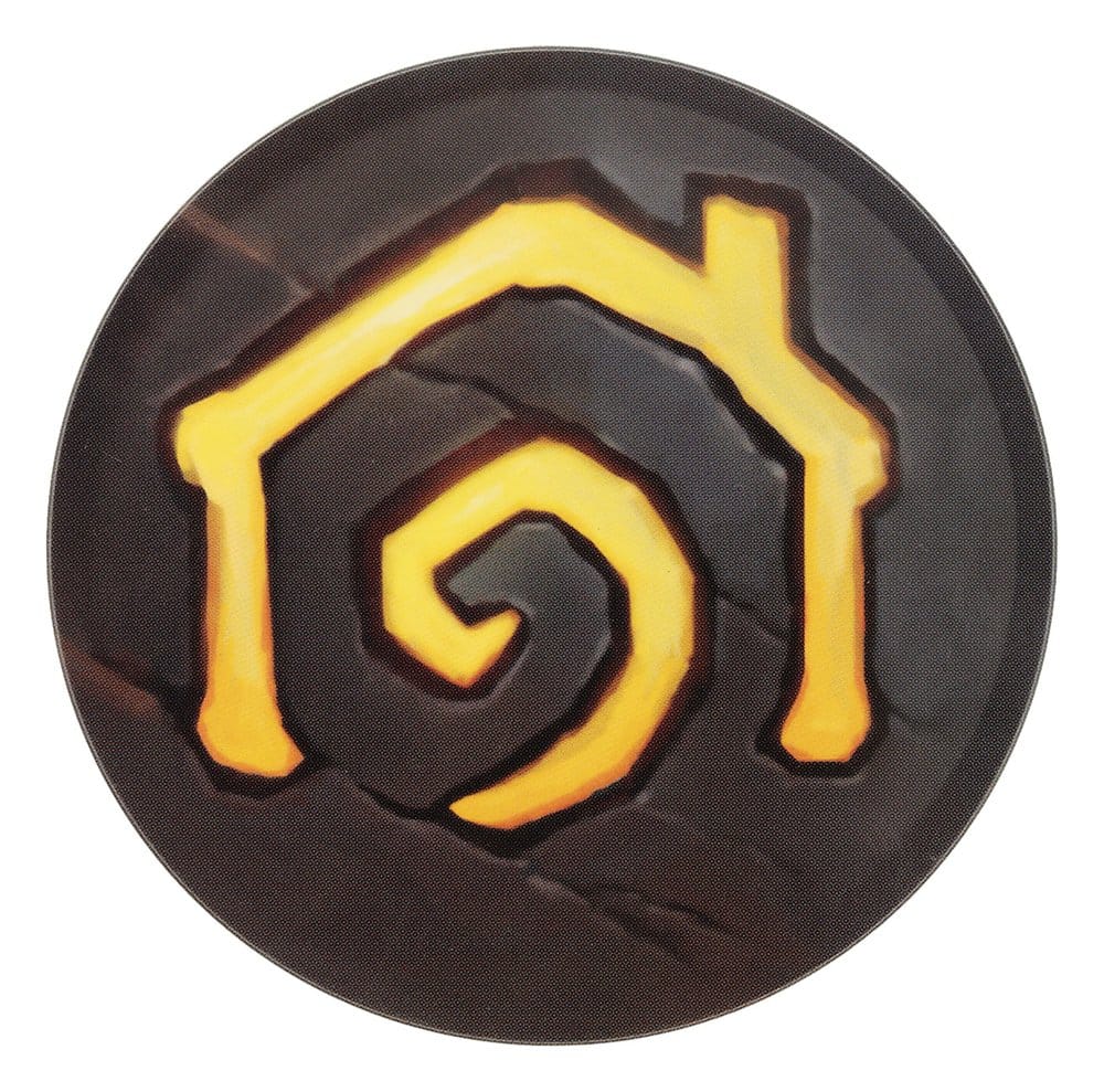 FaNaTtik World Of Warcraft 4er-Pack Bedrucktes Metall Untersetzer
