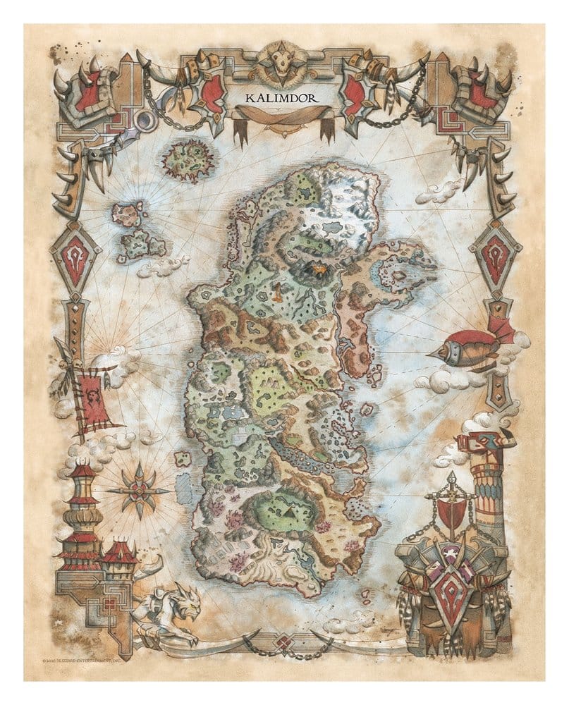 FaNaTtik World Of Warcraft Set Limited Edition Kunstdruck