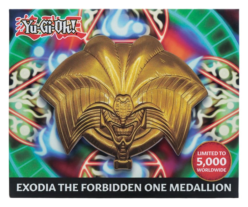 FaNaTtik Yu-Gi-Oh Exodia Head Limited Edition Medaille