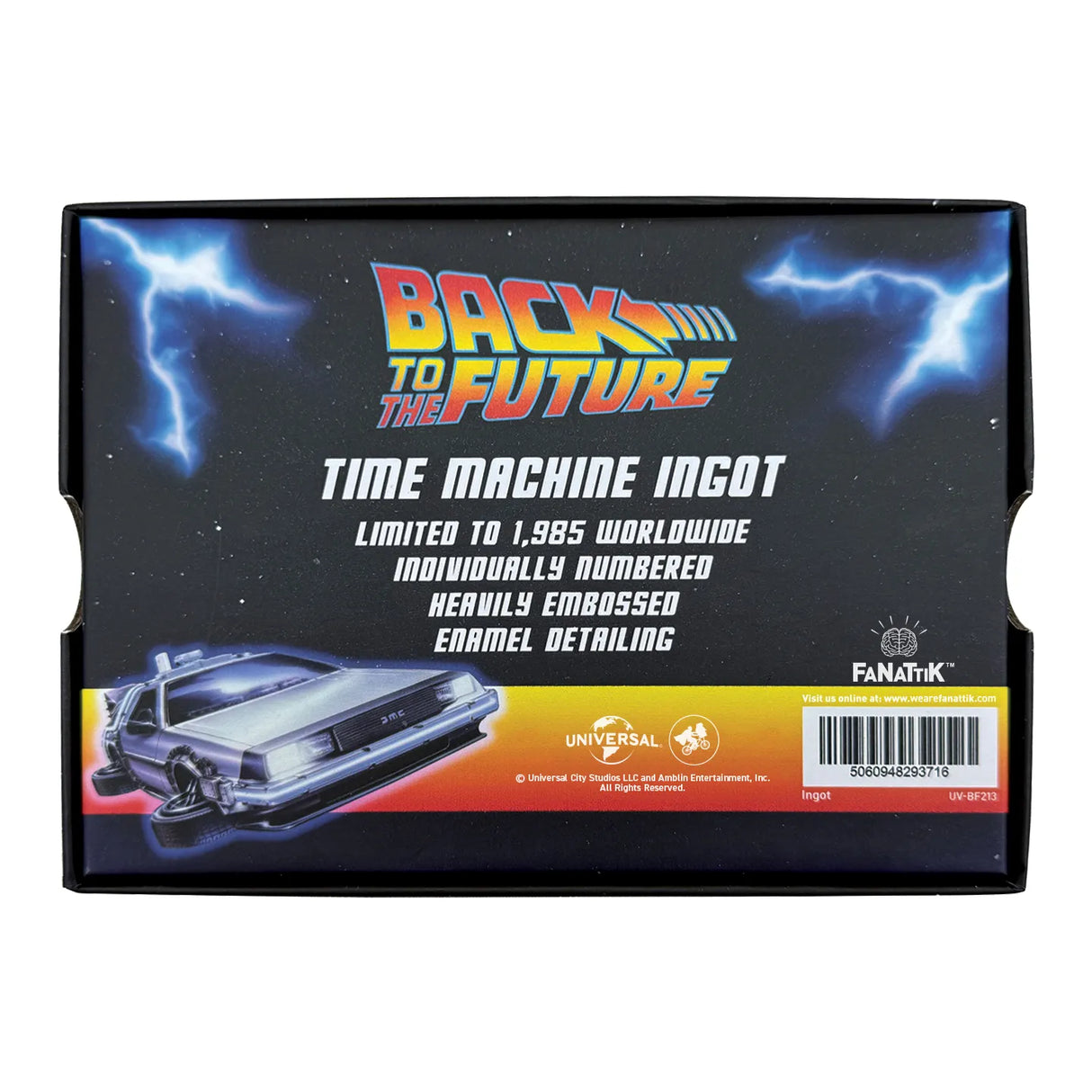 FaNaTtik Zurück in die Zukunft Time Circuit Limted Edition Metallbarren