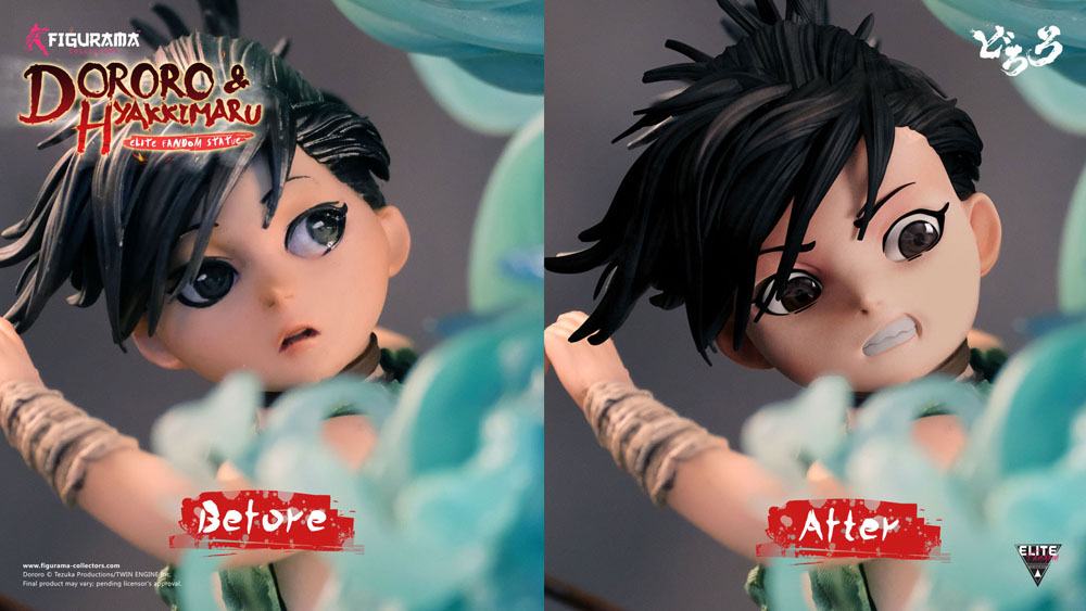 Figurama Collectors Dororo & Hyakkimaru Elite Fandom 1/6 Diorama Statue