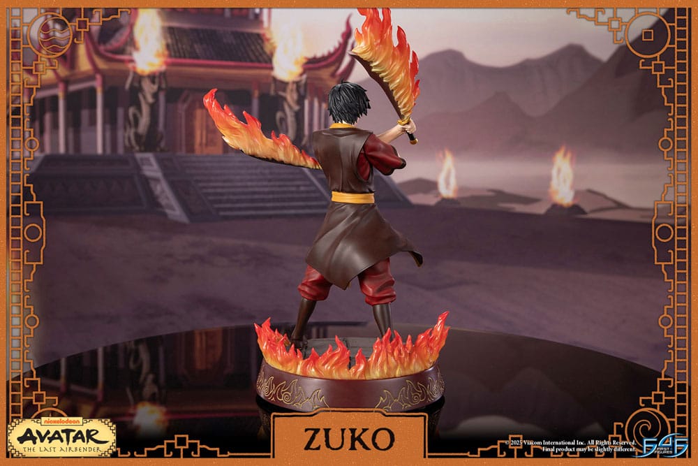 First 4 Figures Avatar Der Herr der Elemente Zuko Statue