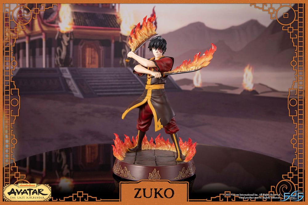 First 4 Figures Avatar Der Herr der Elemente Zuko Statue
