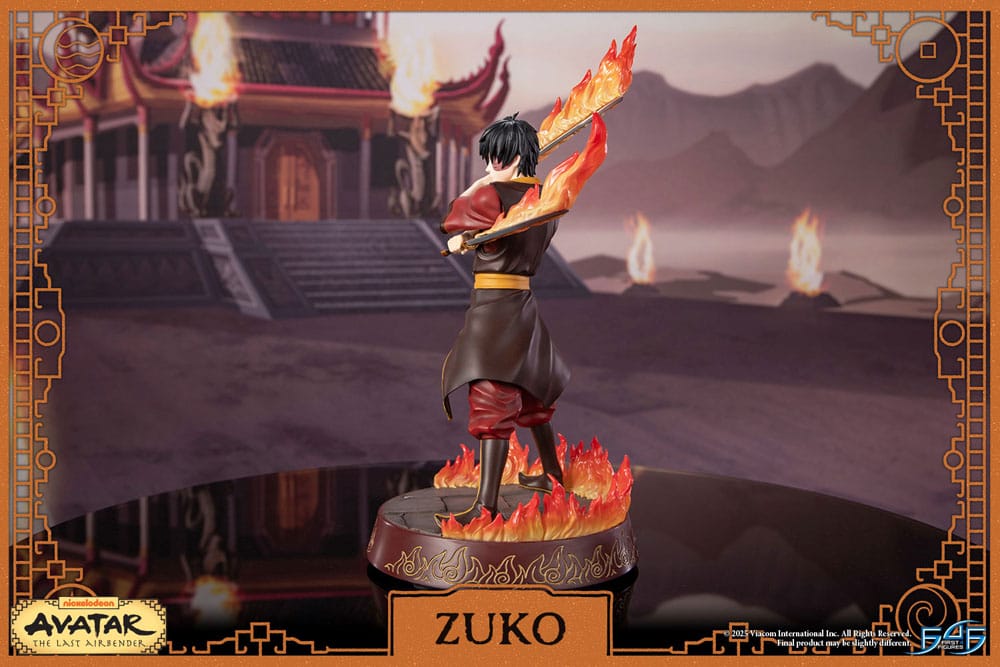 First 4 Figures Avatar Der Herr der Elemente Zuko Statue